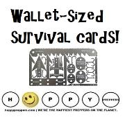 Wallet sized survival cards