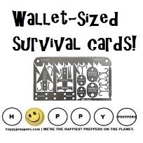 Wallet sized survival cards