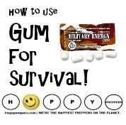 how to use gum for survival