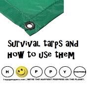 Survival Tarps and how to use them