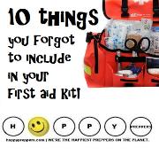 Ten things you forgot to include in your first aid kit