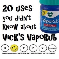 20 Strange Uses for Vick's VapoRub!