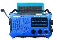 Voyager Survival weather Radio ~ blue