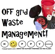 Off-grid waste disposal