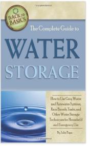 Guide to Water storage