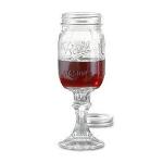 Mason jar wine glasses