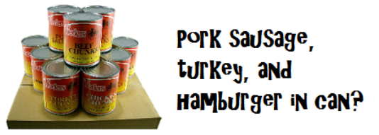 Yoder's hamburger, pork sausage, turkey nd more